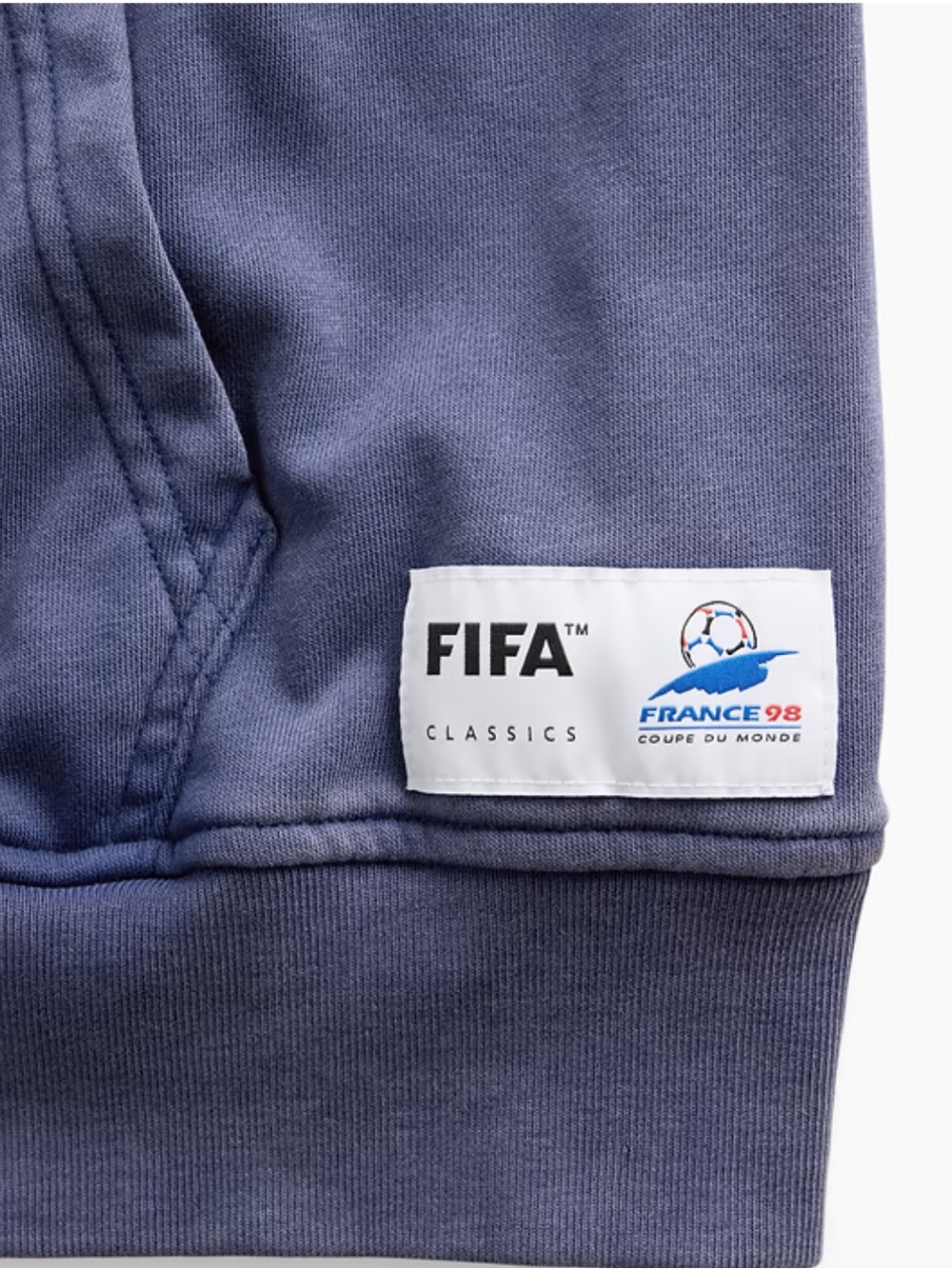 New! GAP ⚽️🥅🇫🇷France 98 Graphic Oversized Hoodie UNISEX size M - Picture 4 of 7